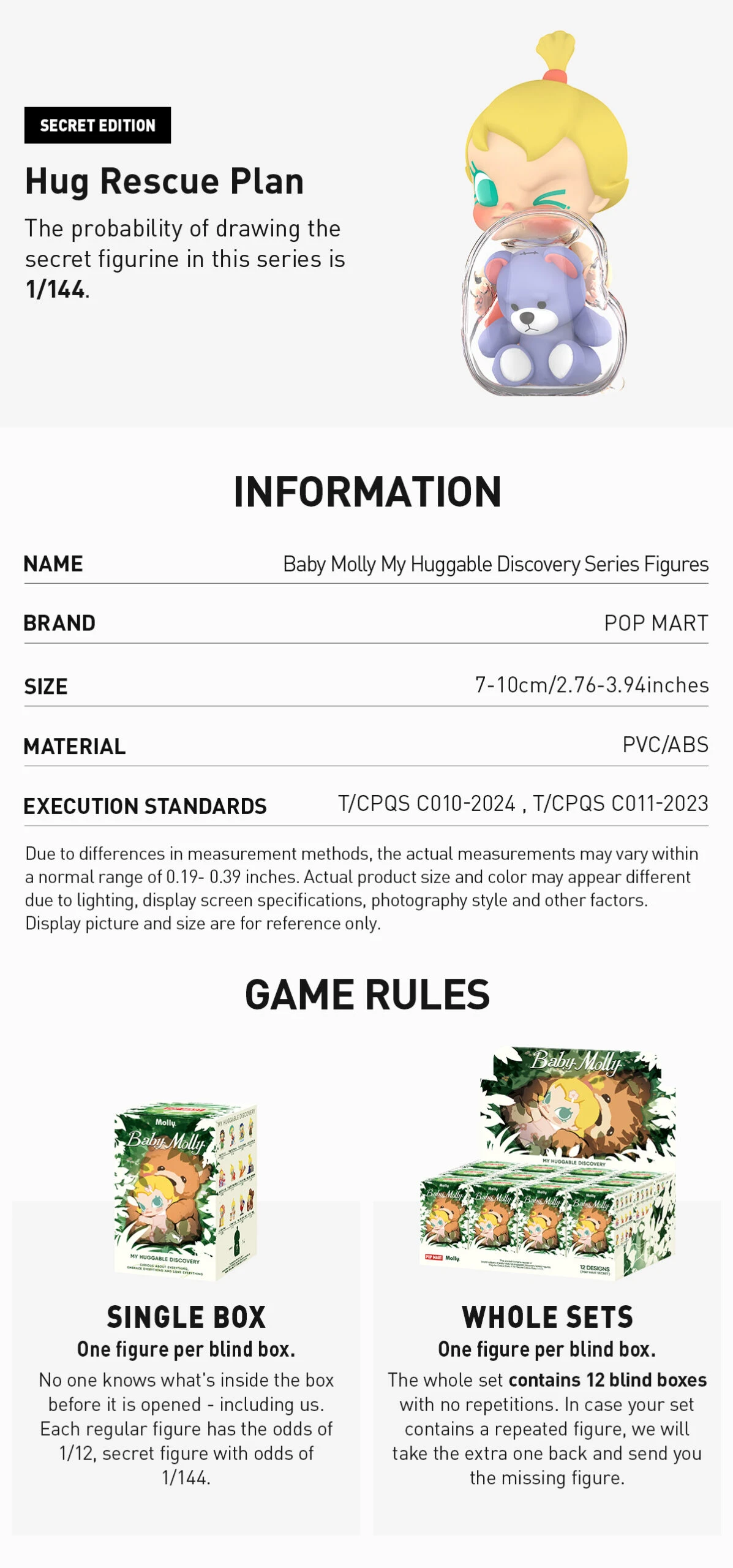 Baby Molly My Huggable Discovery Series Figures 19 Baby Molly My Huggable Discovery Series Figures - Image 19