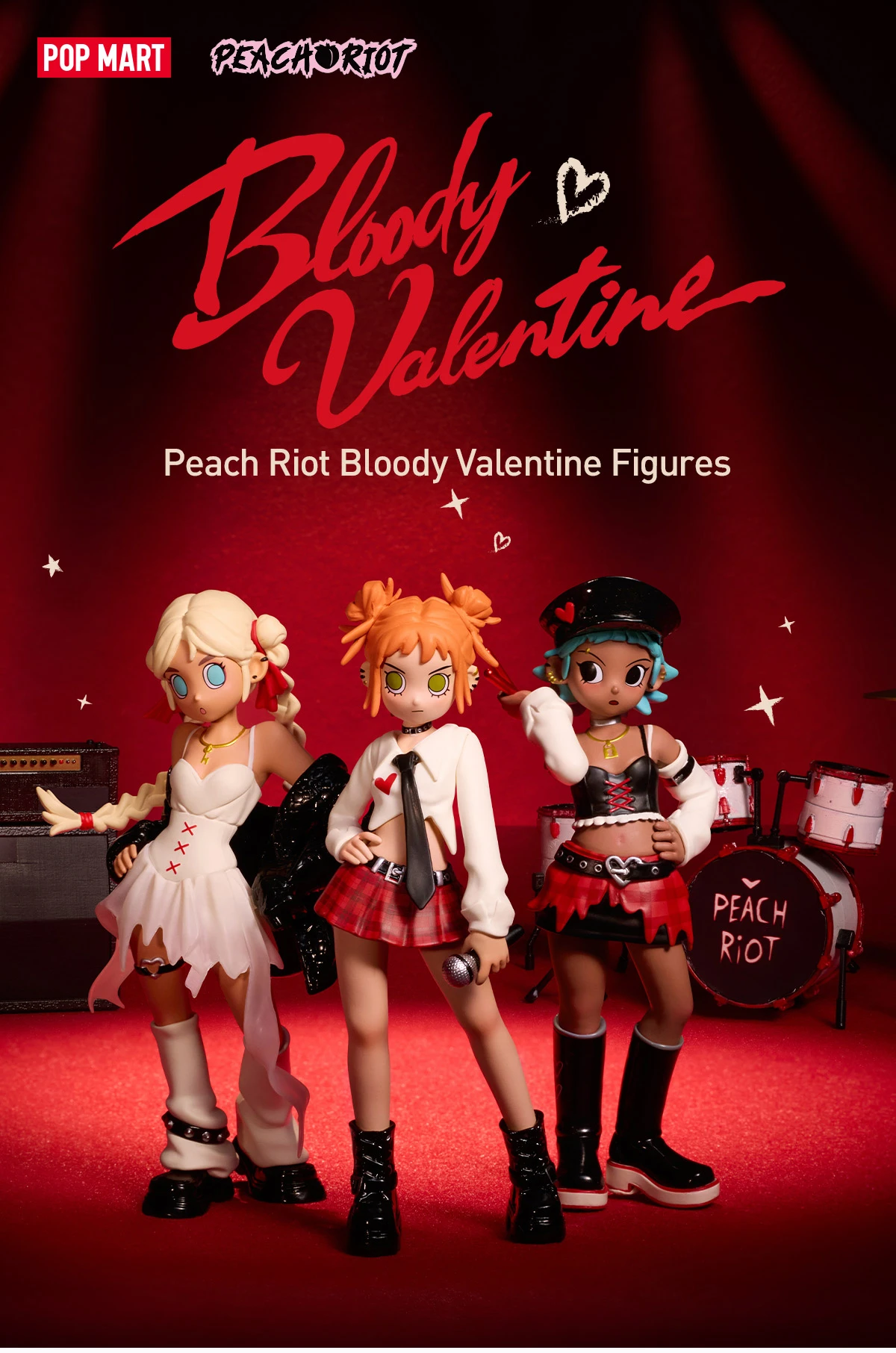 Peach Riot Bloody Valentine Figures 9 Peach Riot Bloody Valentine Figures - Image 9