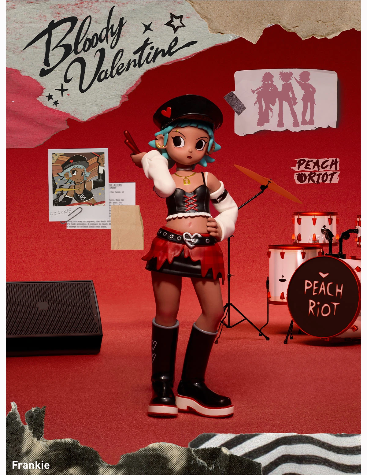 Peach Riot Bloody Valentine Figures 16 Peach Riot Bloody Valentine Figures - Image 16