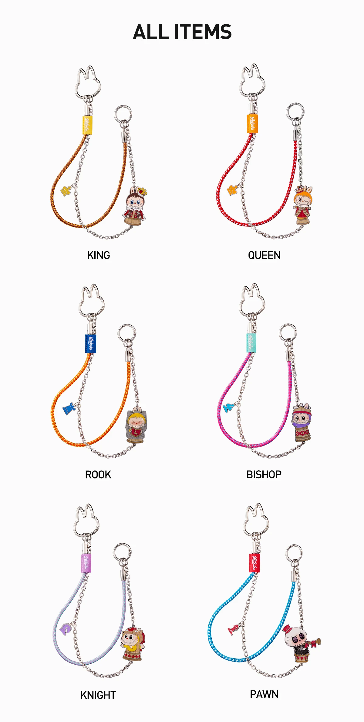 THE MONSTERS Let's Checkmate Series-Pendant Blind Box 12 THE MONSTERS Let's Checkmate Series-Pendant Blind Box - Image 12