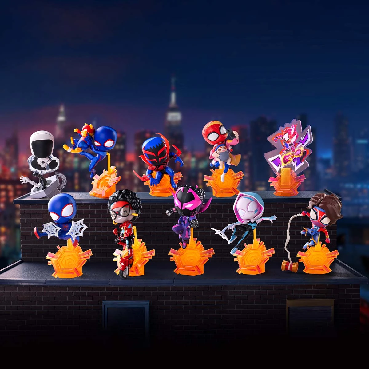 Marvel Spider-Man Across The Spider-Verse Series Figures 10 Marvel Spider-Man Across The Spider-Verse Series Figures - Image 10