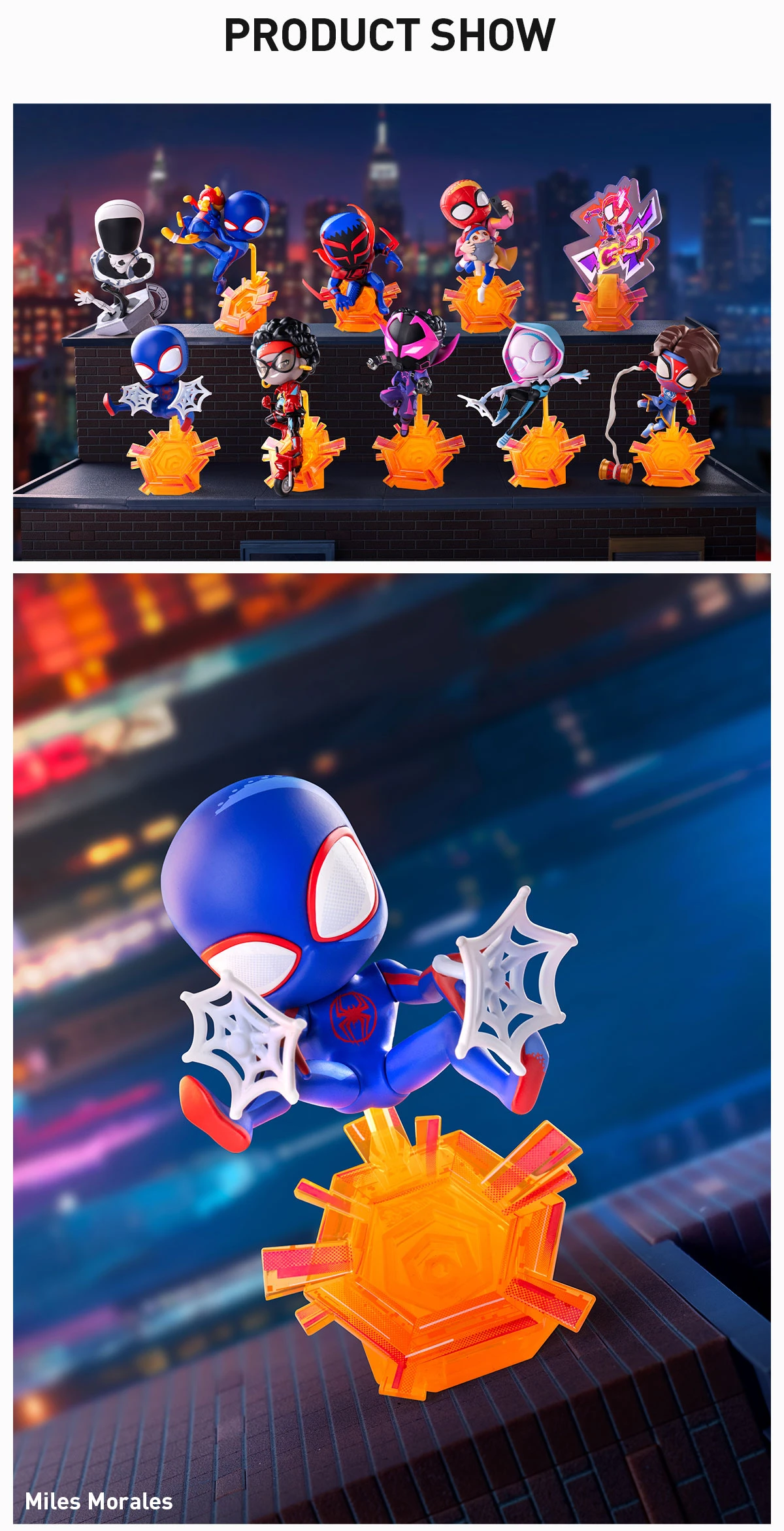 Marvel Spider-Man Across The Spider-Verse Series Figures 20 Marvel Spider-Man Across The Spider-Verse Series Figures - Image 20