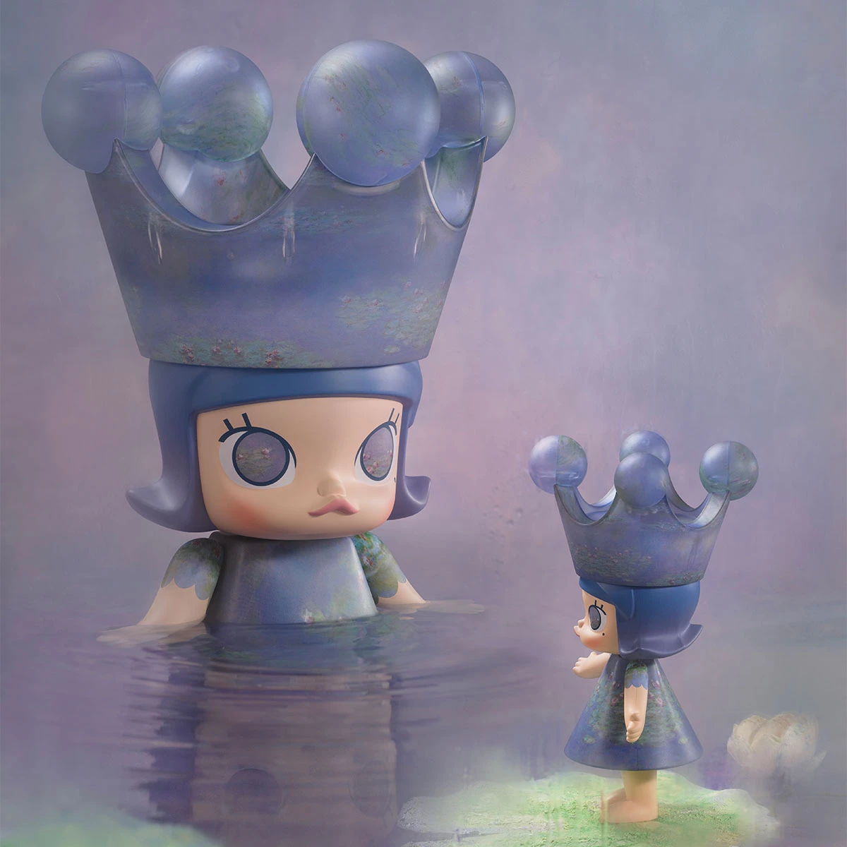 MEGA ROYAL MOLLY 1000% Monet-Les Nymphéas 8 MEGA ROYAL MOLLY 1000% Monet-Les Nymphéas - Image 8