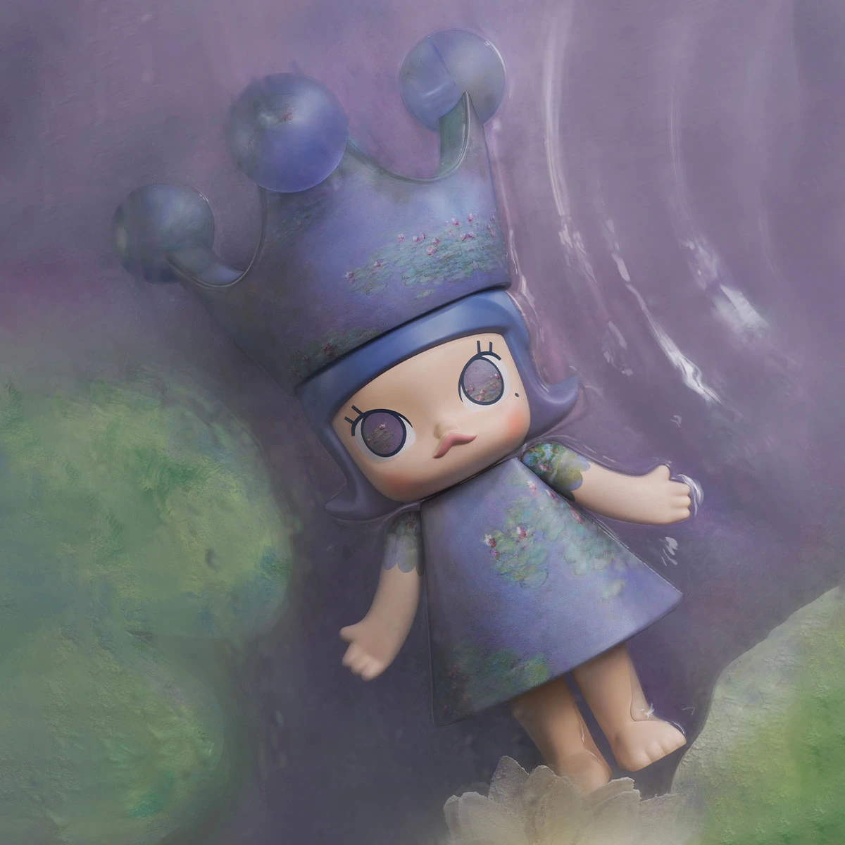 MEGA ROYAL MOLLY 1000% Monet-Les Nymphéas 9 MEGA ROYAL MOLLY 1000% Monet-Les Nymphéas - Image 9