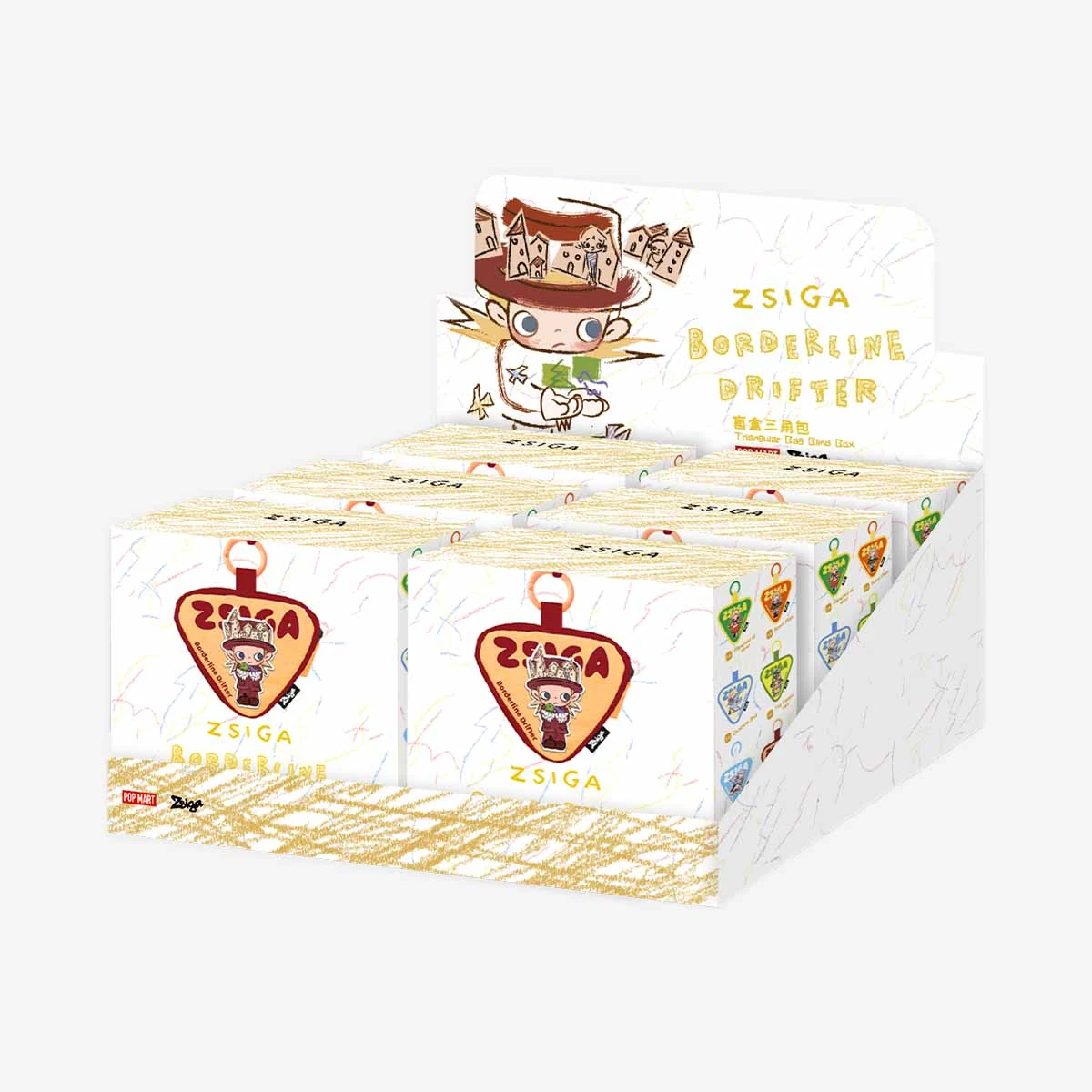 Zsiga Borderline Drifter Series-Triangular Bag Blind Box 12 Zsiga Borderline Drifter Series-Triangular Bag Blind Box - Image 12