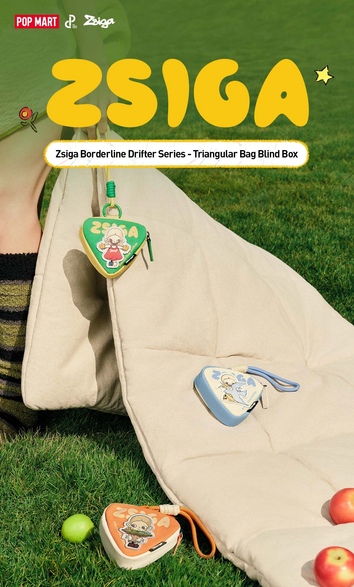 Zsiga Borderline Drifter Series-Triangular Bag Blind Box 13 Zsiga Borderline Drifter Series-Triangular Bag Blind Box - Image 13