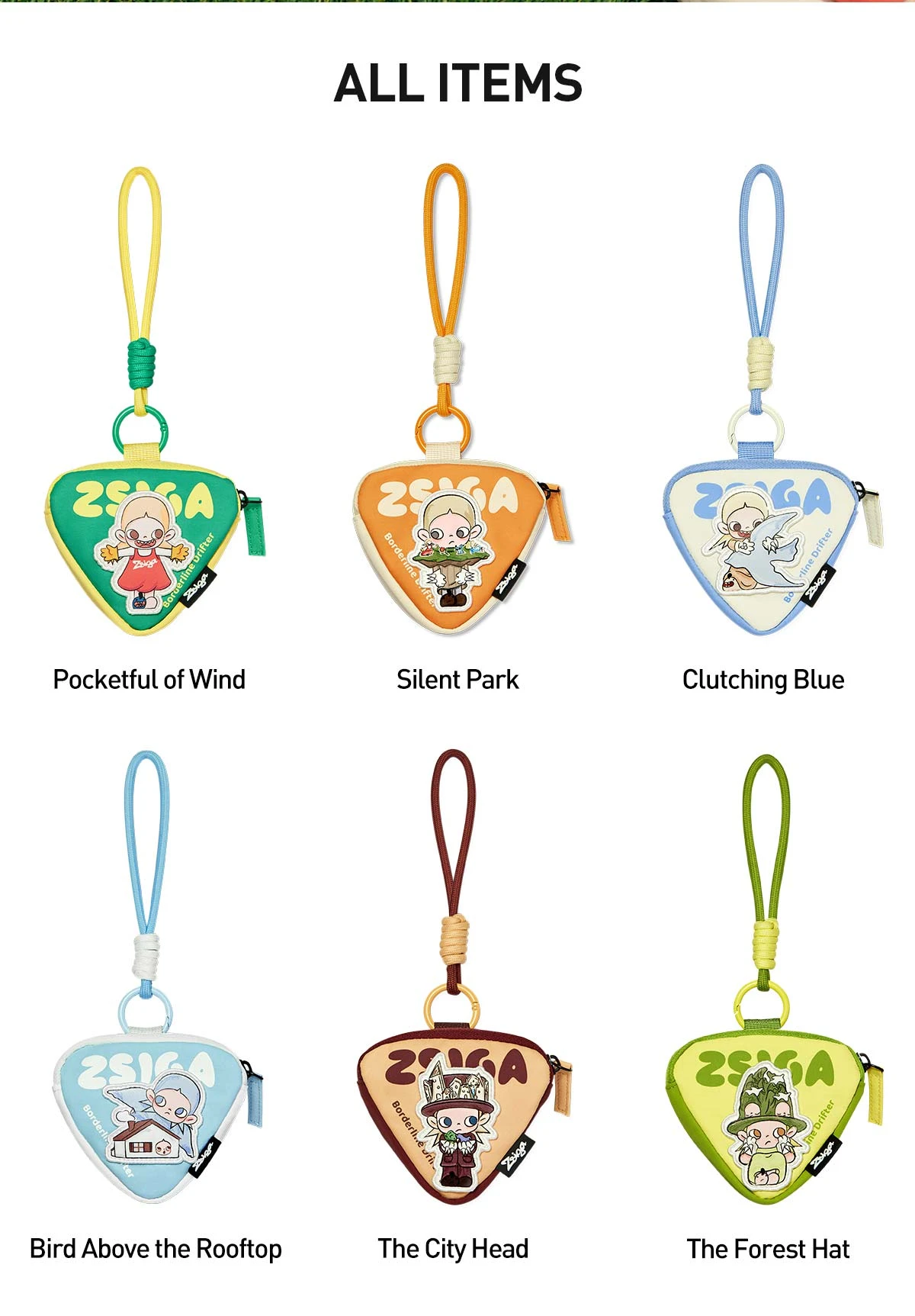 Zsiga Borderline Drifter Series-Triangular Bag Blind Box 14 Zsiga Borderline Drifter Series-Triangular Bag Blind Box - Image 14