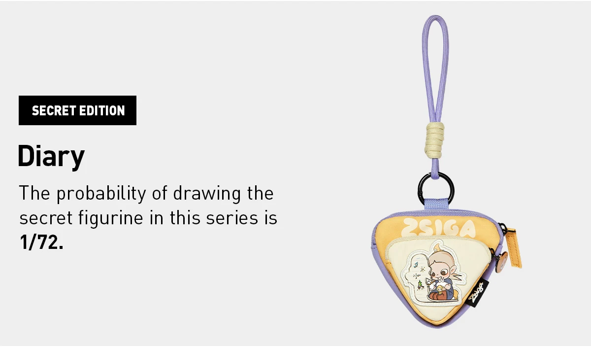 Zsiga Borderline Drifter Series-Triangular Bag Blind Box 15 Zsiga Borderline Drifter Series-Triangular Bag Blind Box - Image 15