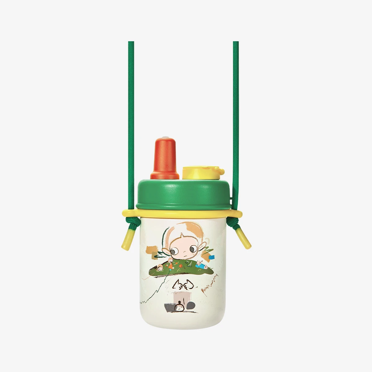 Zsiga Borderline Drifter Series-Portable Insulated Straw Cup 1 Zsiga Borderline Drifter Series-Portable Insulated Straw Cup