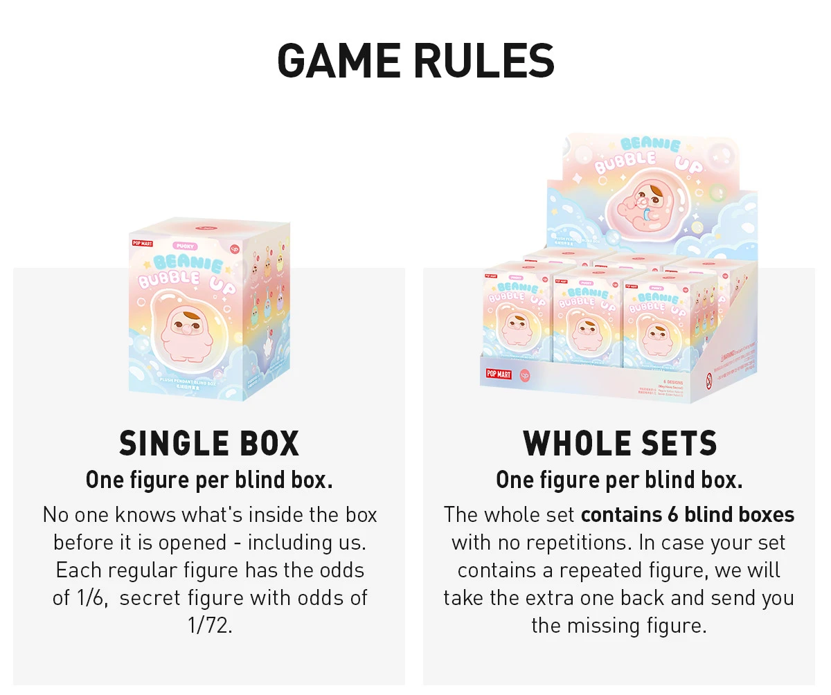 PUCKY BEANIE BUBBLE UP SERIES-Plush Pendant Blind Box 13 PUCKY BEANIE BUBBLE UP SERIES-Plush Pendant Blind Box - Image 13