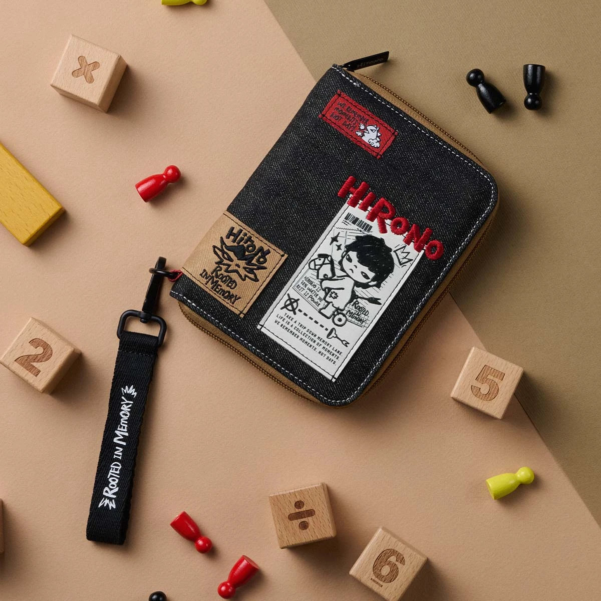 Hirono Echo Series - Passport Bag 4 Hirono Echo Series - Passport Bag - Image 4