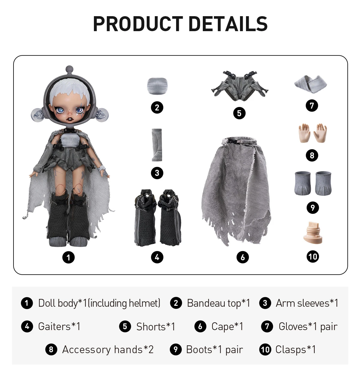 SKULLPANDA × HAMCUS 1/6 Action Figure 10 SKULLPANDA × HAMCUS 1/6 Action Figure - Image 10