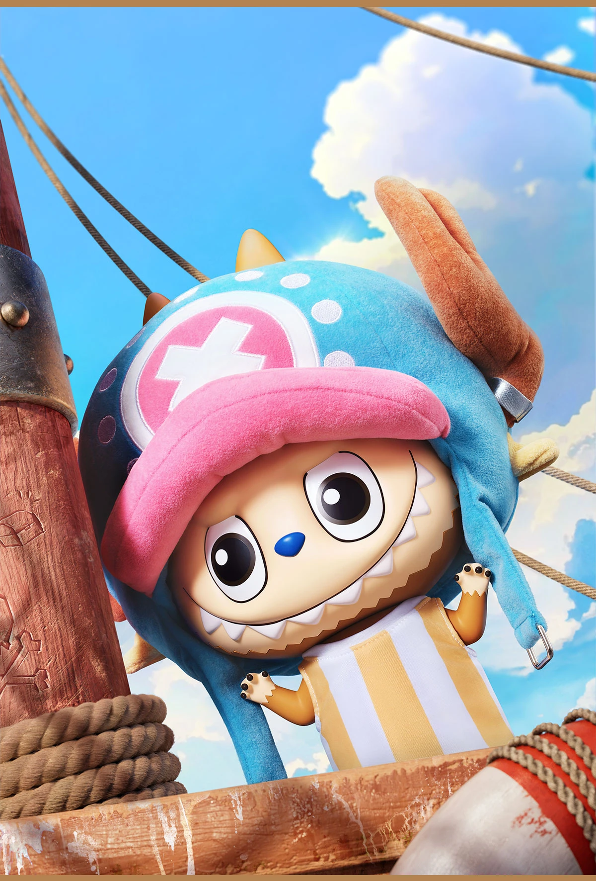 MEGA LABUBU 1000% TONY TONY CHOPPER 10 MEGA LABUBU 1000% TONY TONY CHOPPER - Image 10