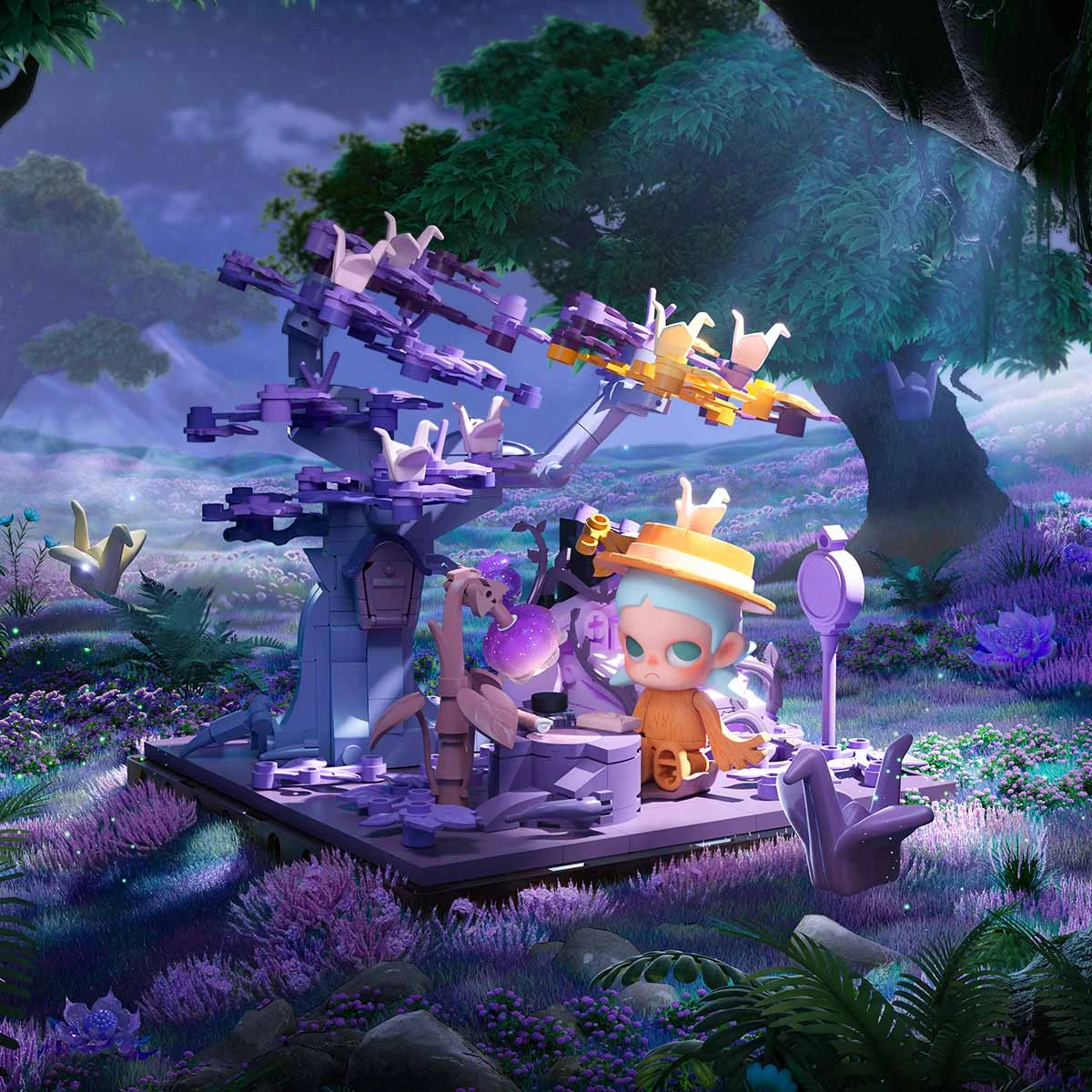 Zsiga Walking Into The Forest Series Blocks 7 Zsiga Walking Into The Forest Series Blocks - Image 7