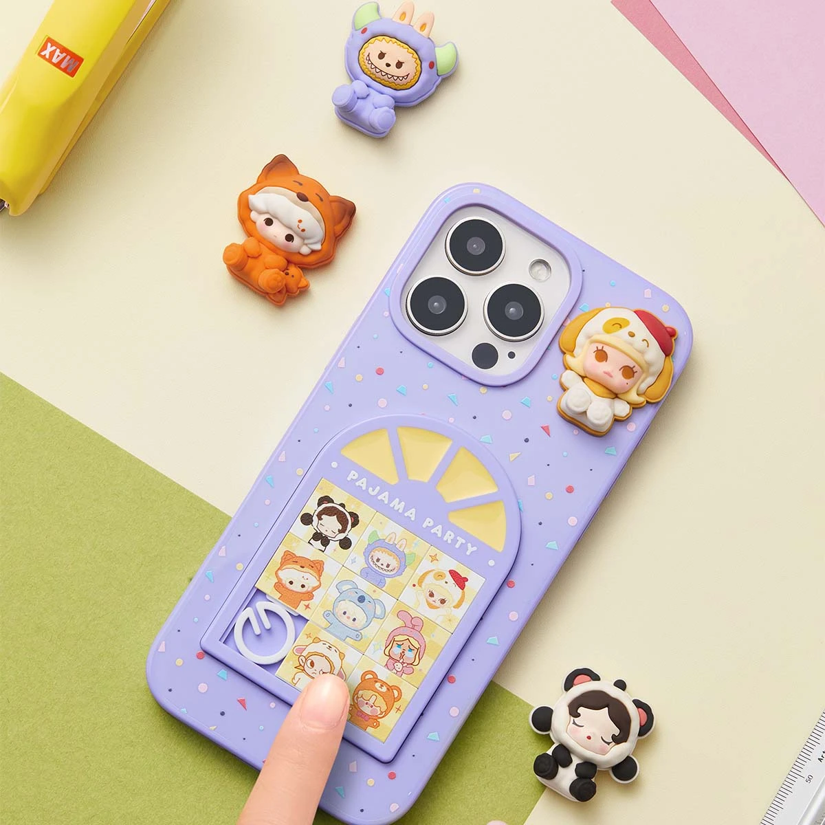 POP BEAN Pajama Party Sliding Hole Phone Case - Image 2