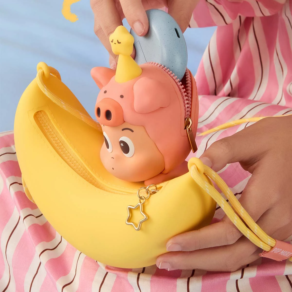 POP BEAN Pajama Party Twinkle Silicone Crossbody Bag - Image 4