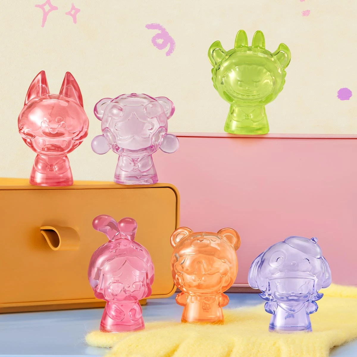 POP BEAN Pajama Hand Puppet Series Box Set 2 POP BEAN Pajama Hand Puppet Series Box Set - Image 2