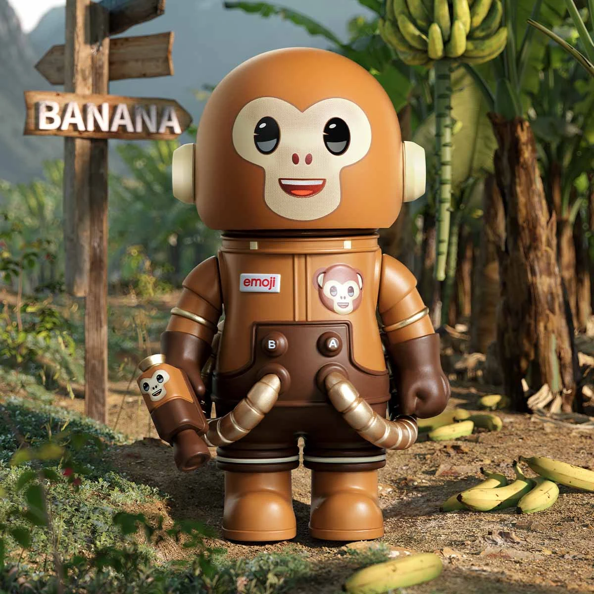 MEGA SPACE MOLLY 100% × Emoji™ Series 5 MEGA SPACE MOLLY 100% × Emoji™ Series - Image 5