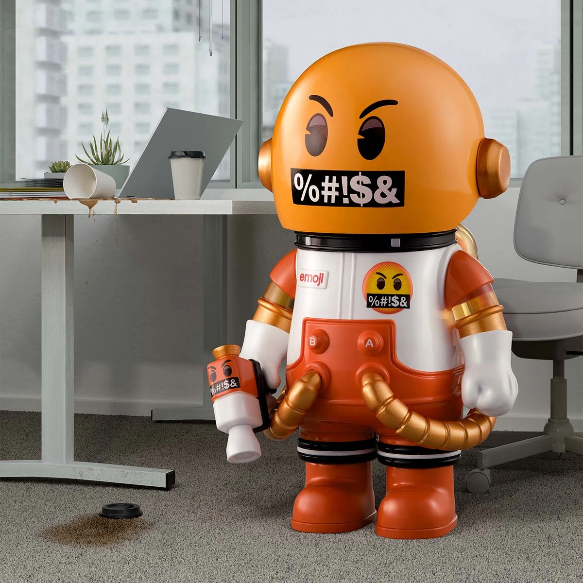 MEGA SPACE MOLLY 100% × Emoji™ Series 4 MEGA SPACE MOLLY 100% × Emoji™ Series - Image 4