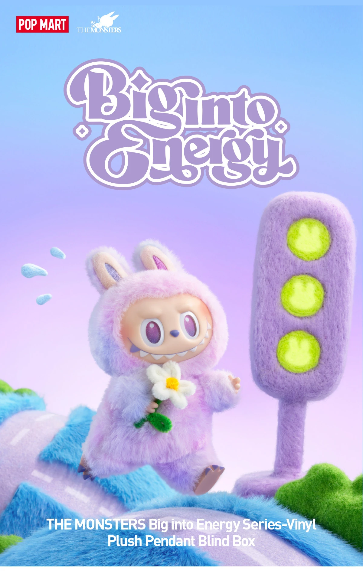 THE MONSTERS Big Into Energy Series-Vinyl Plush Pendant Blind Box 11 THE MONSTERS Big Into Energy Series-Vinyl Plush Pendant Blind Box - Image 11