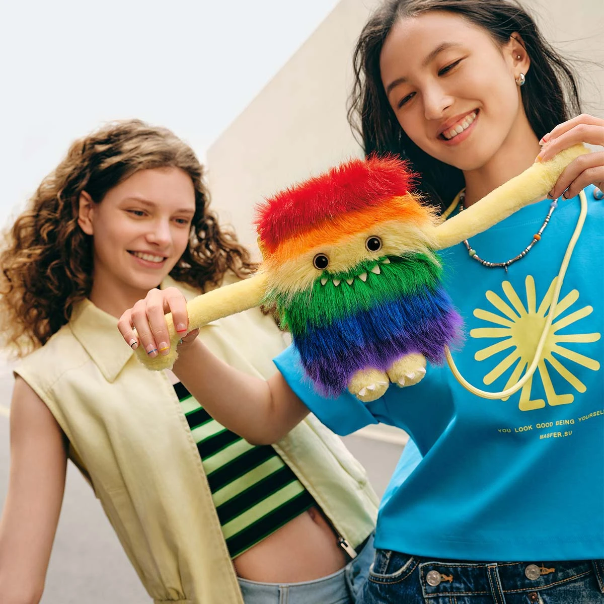 INSTINCTOY HUG YOU SERIES-Mini Plush Bag 2 INSTINCTOY HUG YOU SERIES-Mini Plush Bag - Image 2