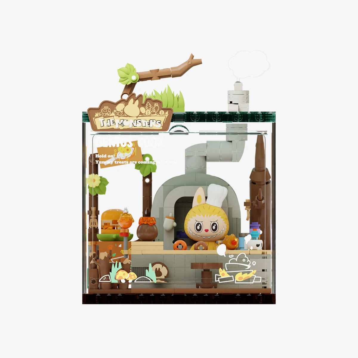 THE MONSTERS Forest Secret Base Series Blocks Part 2 5 THE MONSTERS Forest Secret Base Series Blocks Part 2 - Image 5