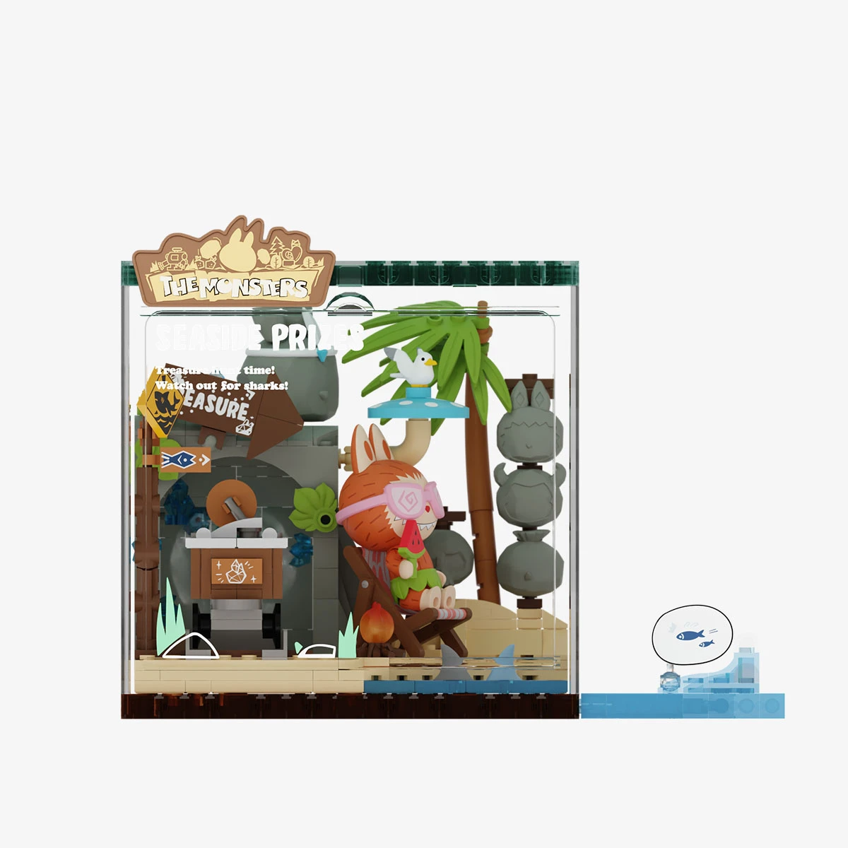 THE MONSTERS Forest Secret Base Series Blocks Part 2 7 THE MONSTERS Forest Secret Base Series Blocks Part 2 - Image 7