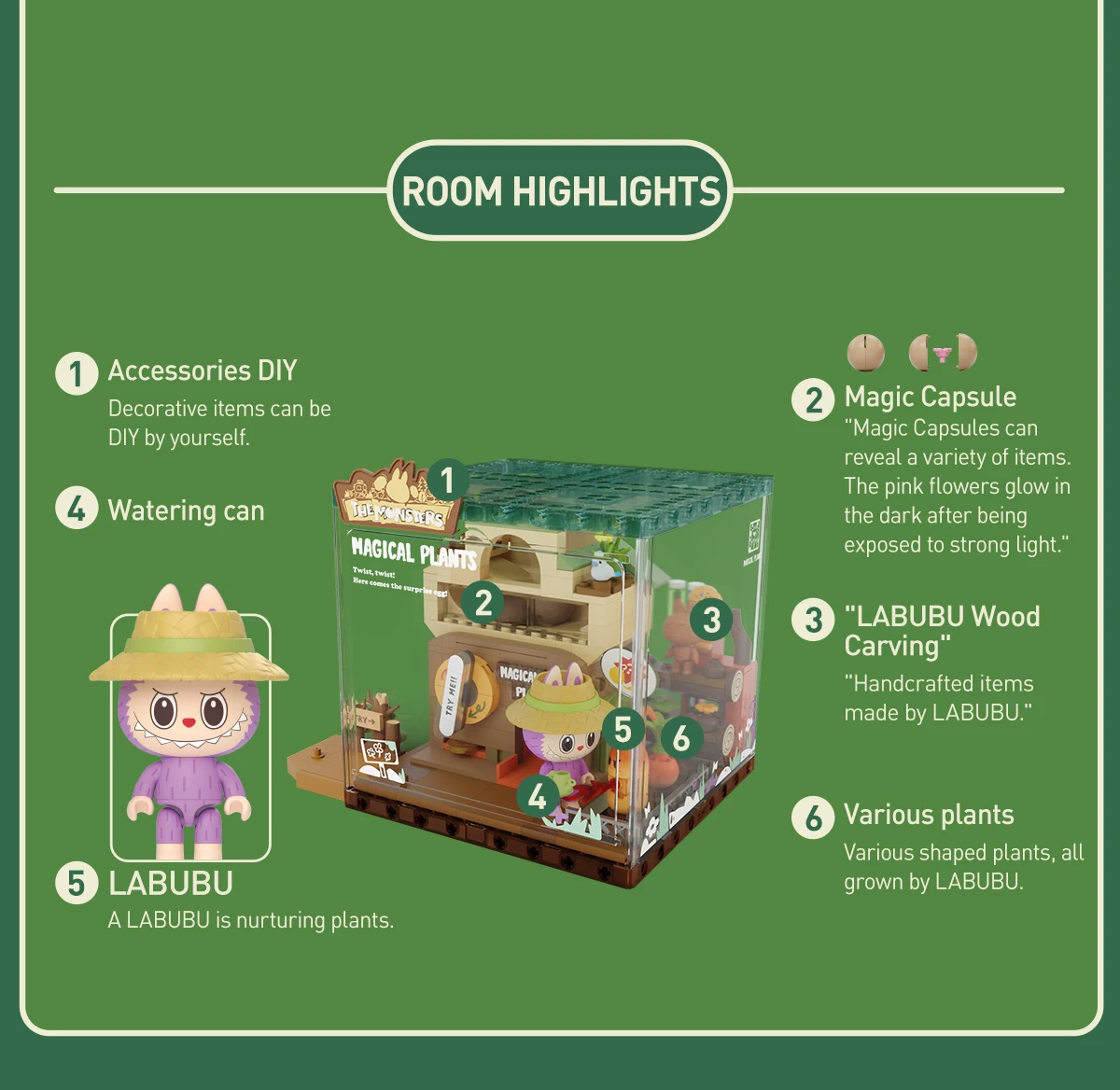 THE MONSTERS Forest Secret Base Series Blocks Part 2 15 THE MONSTERS Forest Secret Base Series Blocks Part 2 - Image 15