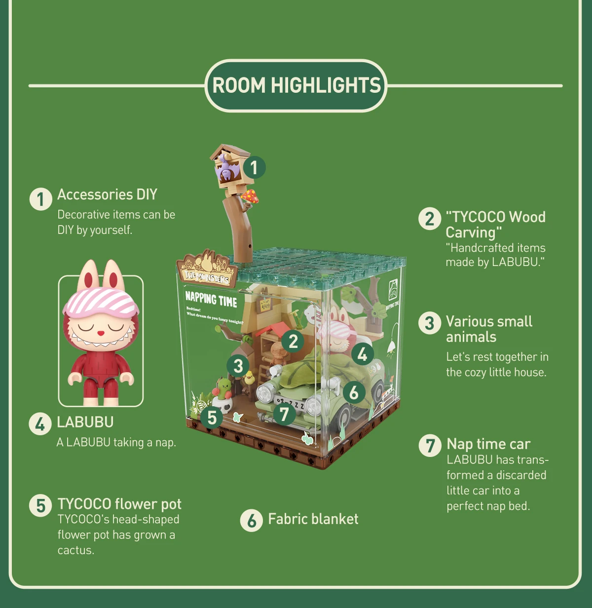 THE MONSTERS Forest Secret Base Series Blocks Part 2 17 THE MONSTERS Forest Secret Base Series Blocks Part 2 - Image 17