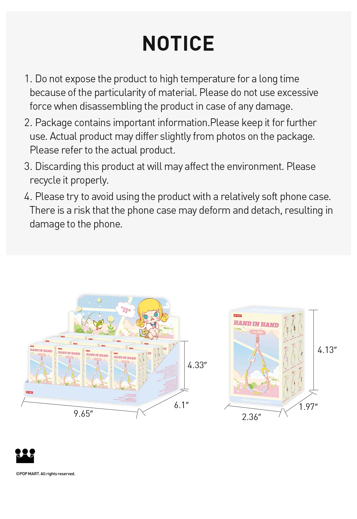 Hand In Hand Series-Phone Charm Blind Box 19 Hand In Hand Series-Phone Charm Blind Box - Image 19