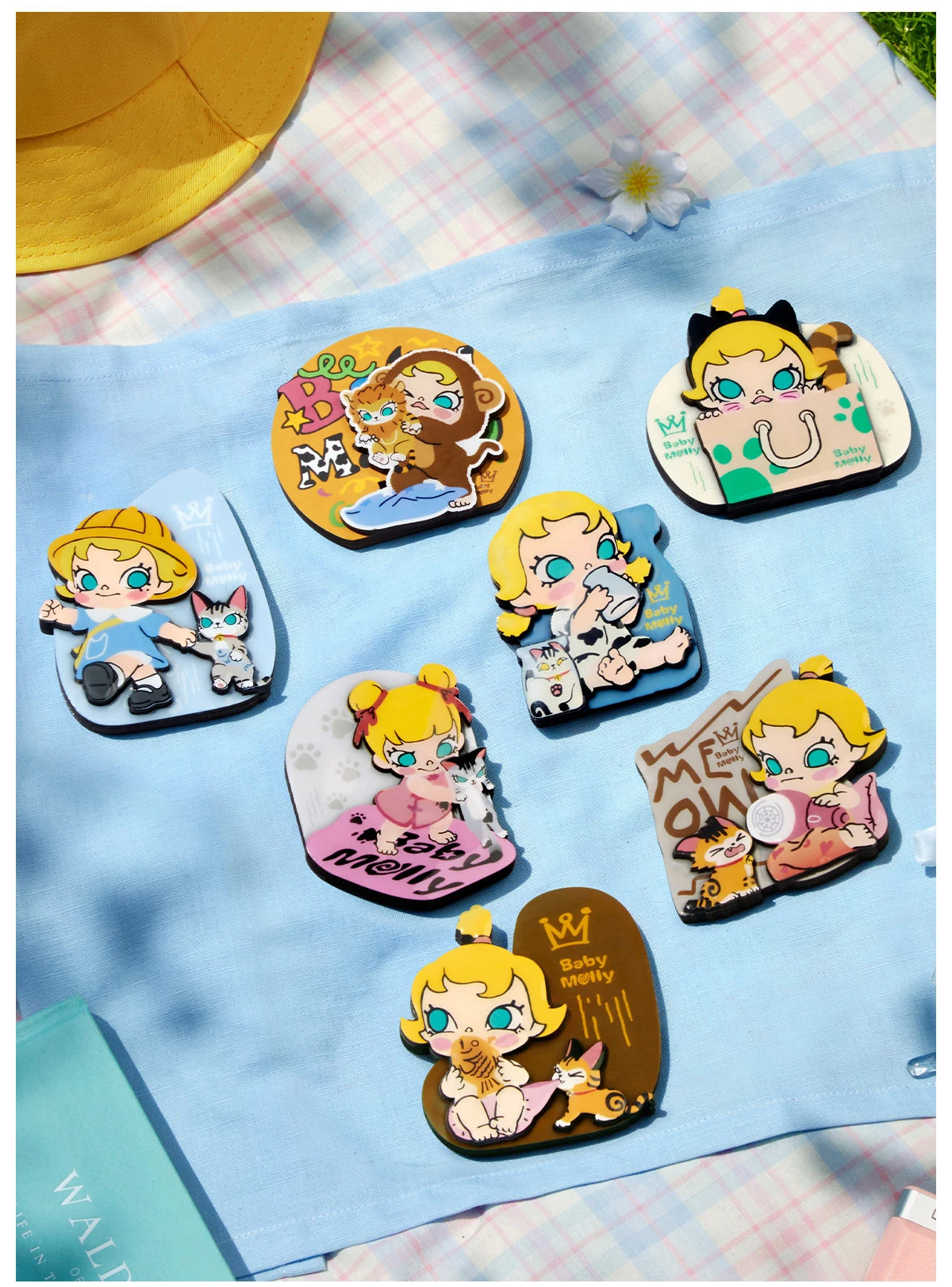 Baby Molly & Baby Tabby Series-Fridge Magnet Blind Box 13 Baby Molly & Baby Tabby Series-Fridge Magnet Blind Box - Image 13