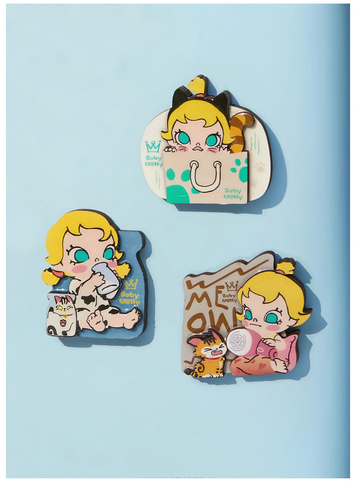 Baby Molly & Baby Tabby Series-Fridge Magnet Blind Box 14 Baby Molly & Baby Tabby Series-Fridge Magnet Blind Box - Image 14