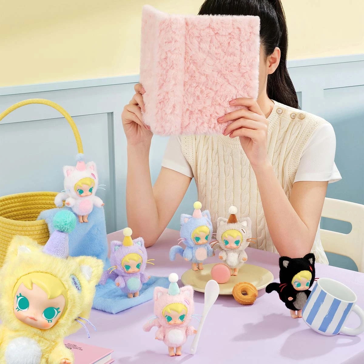 Baby Molly Pocket Friends Series-Vinyl Plush Pendant Blind Box 7 Baby Molly Pocket Friends Series-Vinyl Plush Pendant Blind Box - Image 7