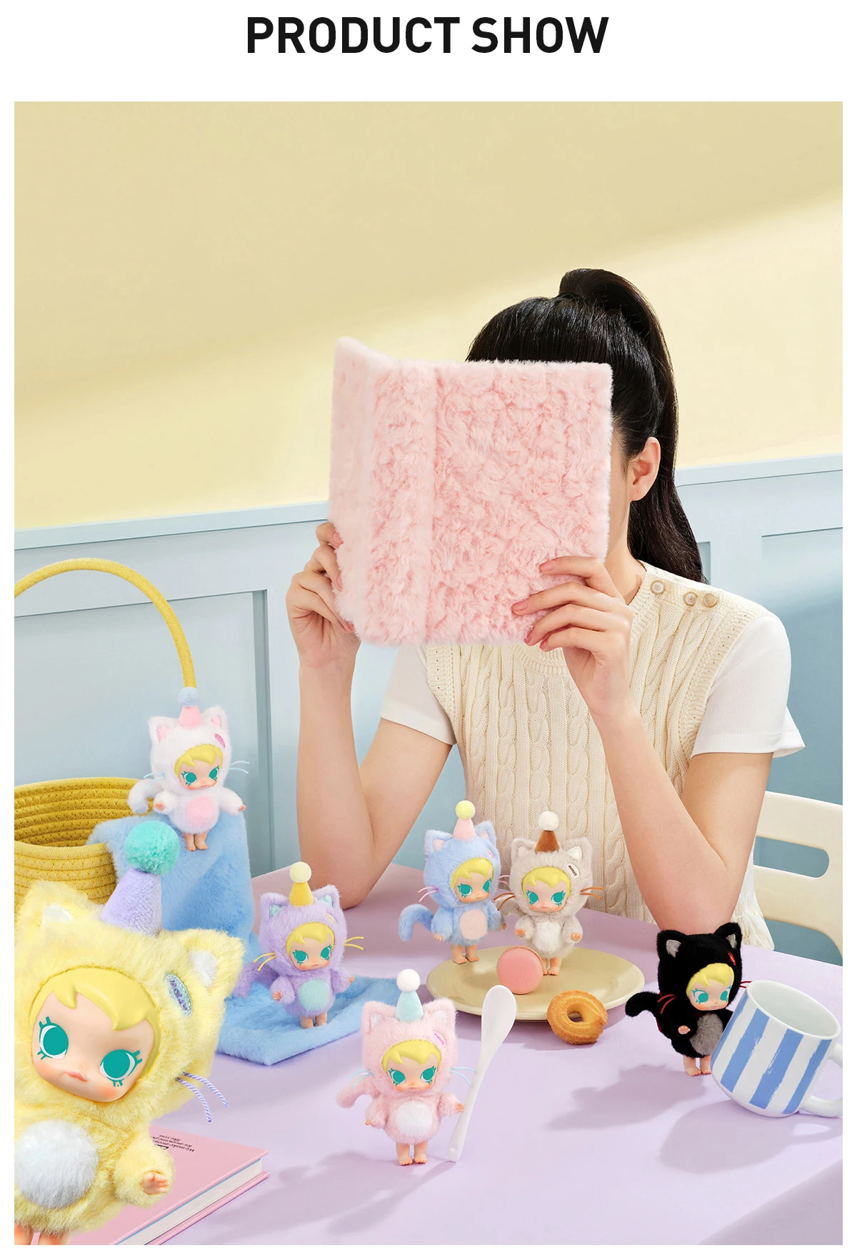 Baby Molly Pocket Friends Series-Vinyl Plush Pendant Blind Box 15 Baby Molly Pocket Friends Series-Vinyl Plush Pendant Blind Box - Image 15