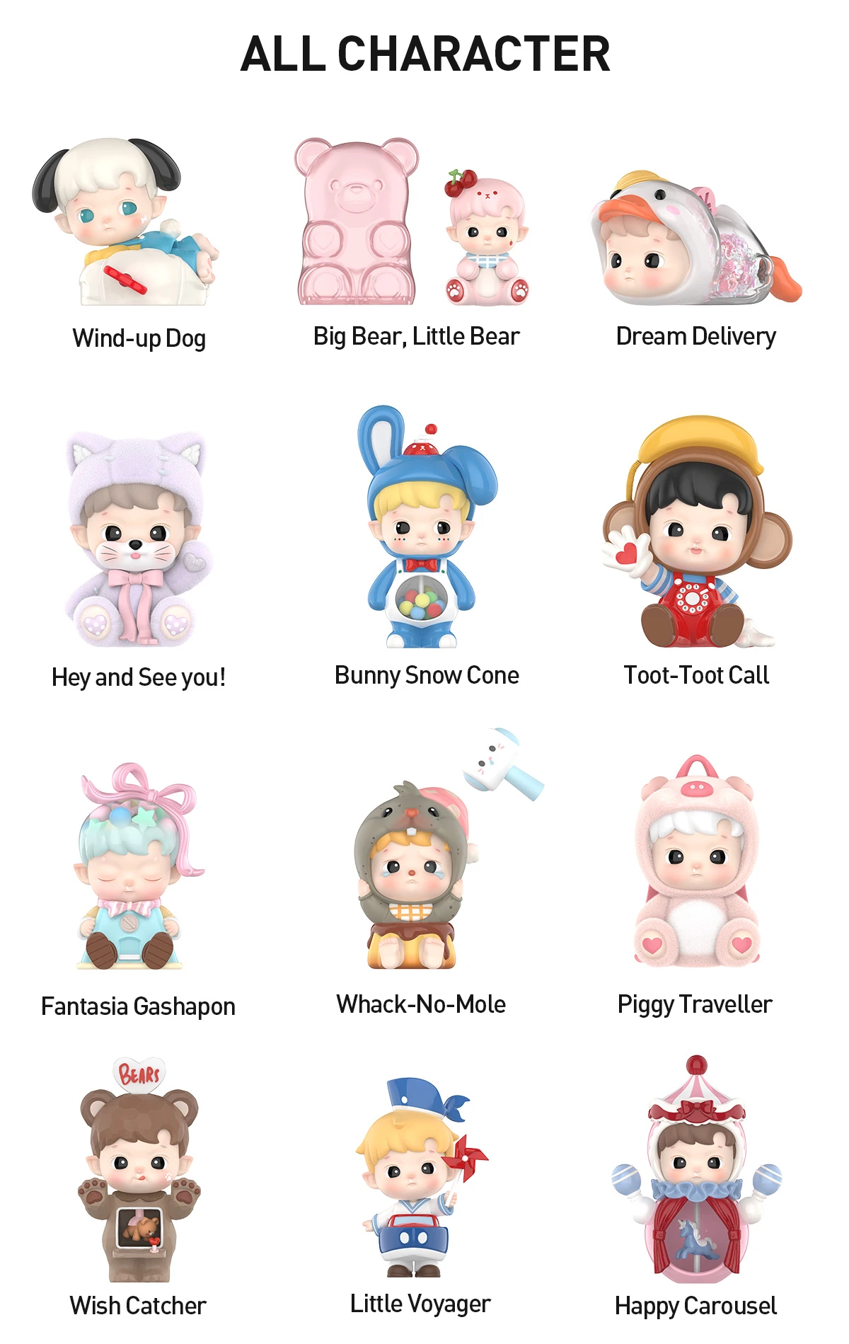 HACIPUPU Rolling Time Machine Series Figures 12 HACIPUPU Rolling Time Machine Series Figures - Image 12