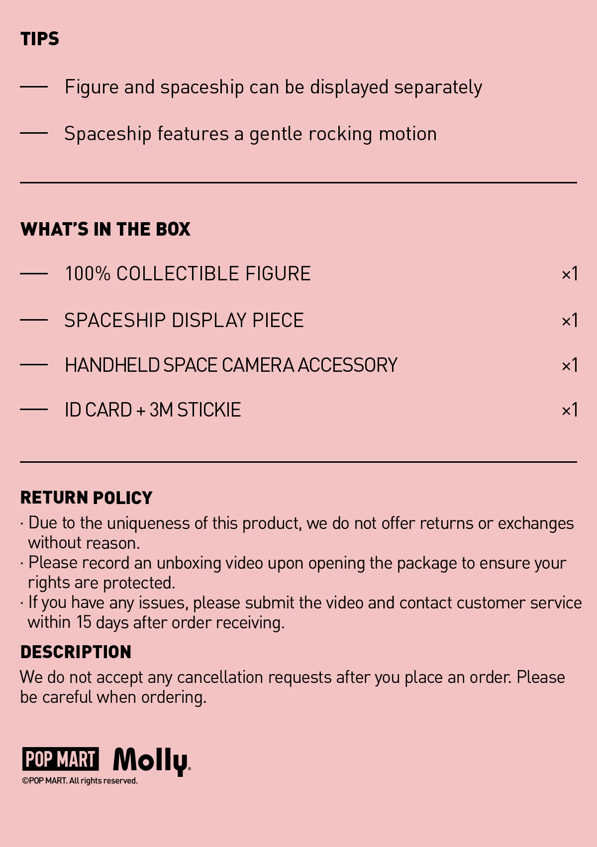 MEGA SPACE MOLLY 100% Blooming Series-Rose 11 MEGA SPACE MOLLY 100% Blooming Series-Rose - Image 11