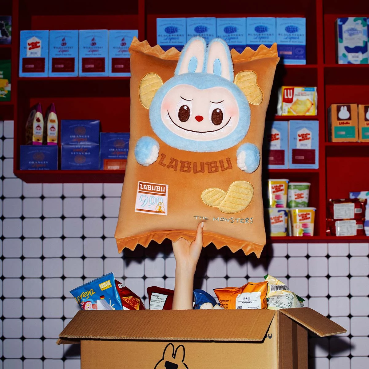 THE MONSTERS Wacky Mart Series-Pillow (Chips) 5 THE MONSTERS Wacky Mart Series-Pillow (Chips) - Image 5