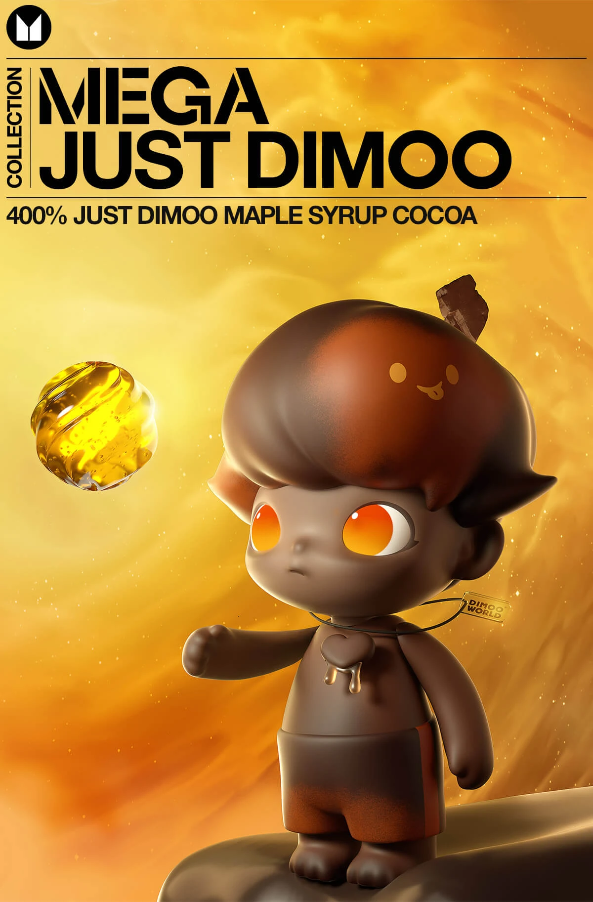 MEGA Collection 400% JUST DIMOO Maple Syrup Cocoa 7 MEGA Collection 400% JUST DIMOO Maple Syrup Cocoa - Image 7