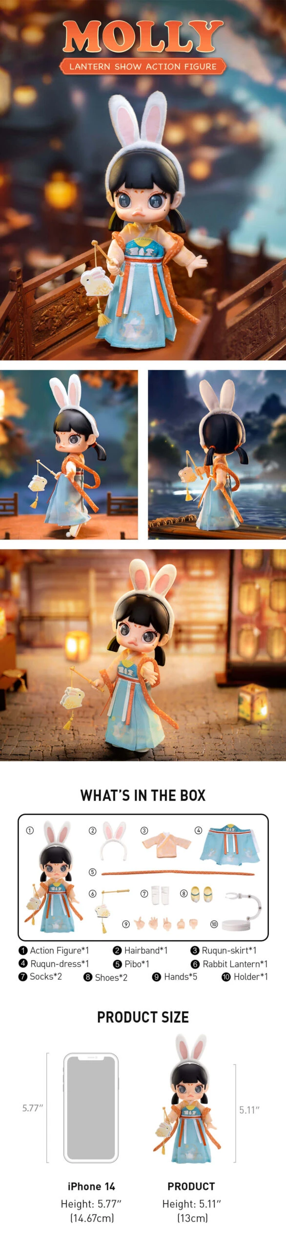 MOLLY Lantern Show Action Figure 8 MOLLY Lantern Show Action Figure - Image 8