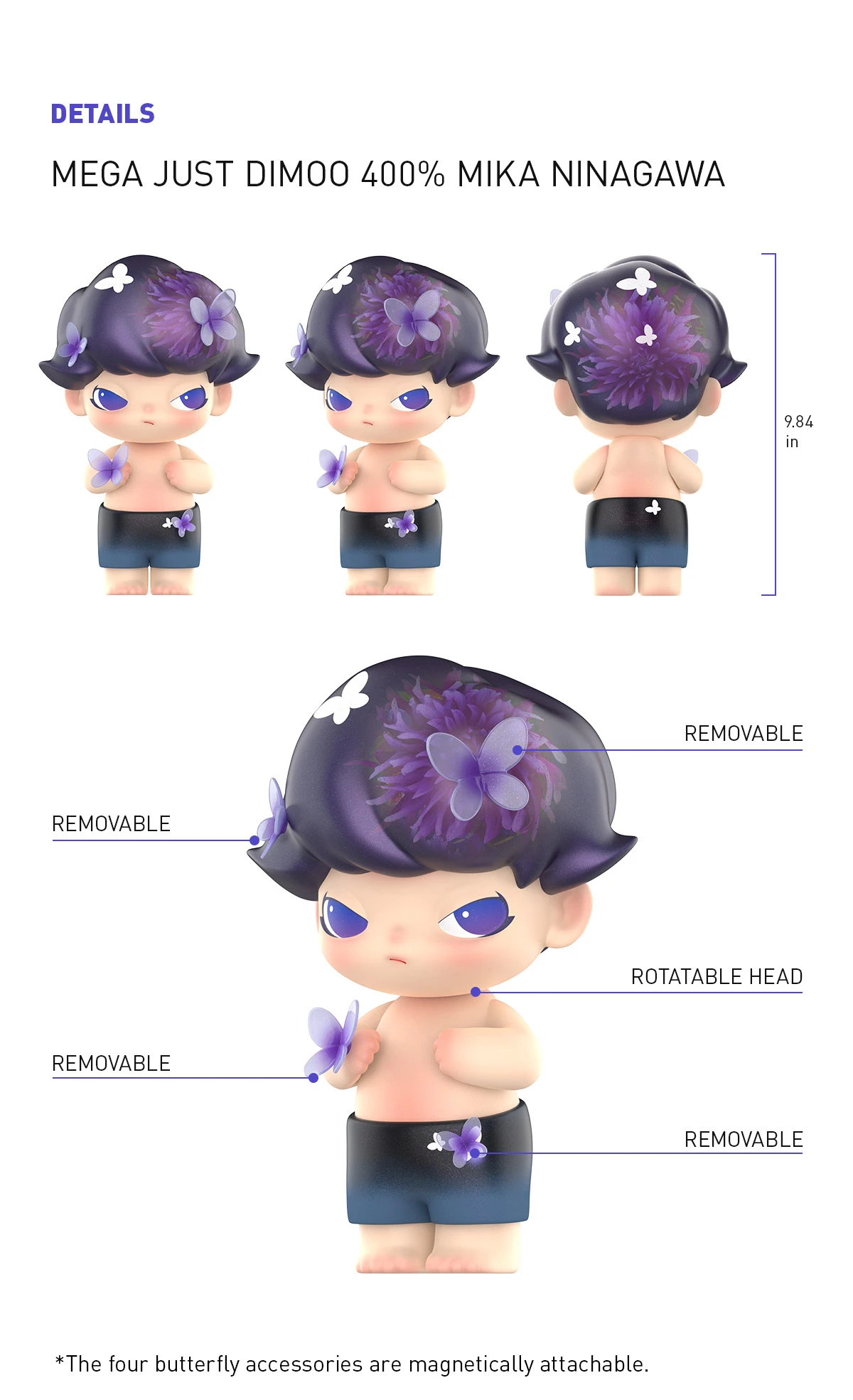 MEGA JUST DIMOO 400% MIKA NINAGAWA 6 MEGA JUST DIMOO 400% MIKA NINAGAWA - Image 6