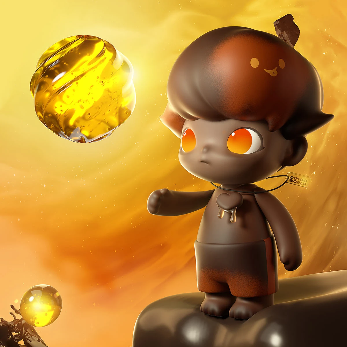 MEGA Collection 400% JUST DIMOO Maple Syrup Cocoa 4 MEGA Collection 400% JUST DIMOO Maple Syrup Cocoa - Image 4