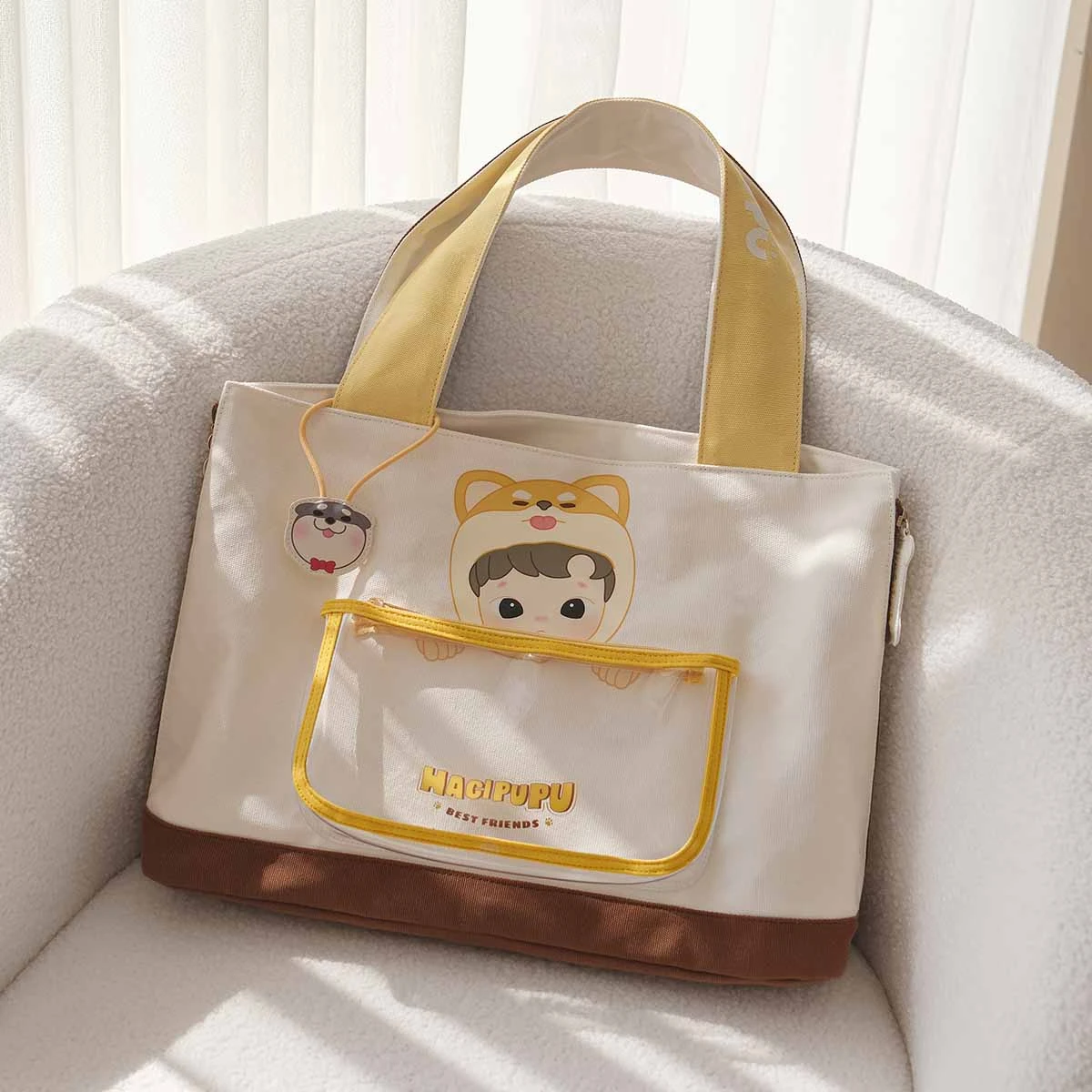 HACIPUPU The Growth Diary Series-Canvas Bag 5 HACIPUPU The Growth Diary Series-Canvas Bag - Image 5