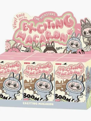 Pop Mart Toy Store -Pop Mart Toy Store PopMartLabubuTheMonstersTastyMacaronsVinylFaceBlindBoxWholeSet